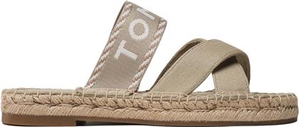 ΕΣΠΑΝΤΡΙΓΙΕΣ SEASONAL WEBBING SANDAL FW0FW07181 ΜΠΕΖ TOMMY HILFIGER