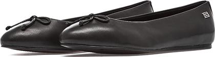 ESSENTIAL LEATHER BALLERINA FW0FW07507 - THBDS TOMMY HILFIGER