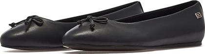 ESSENTIAL LEATHER BALLERINA FW0FW07768 - THDW6 TOMMY HILFIGER