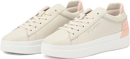FEMININE LEATHER SNEAKER FW0FW06511 - THTMF TOMMY HILFIGER