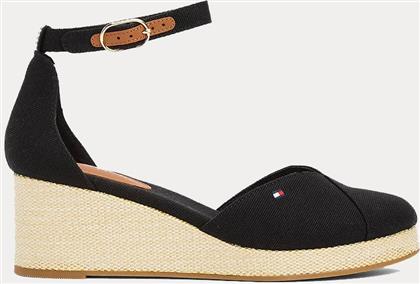 FLAG CLOSED TOE MID WEDGE ESPAD TOMMY HILFIGER από το SHOPPING HOUSE