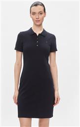 ΦΟΡΕΜΑ ΚΑΘΗΜΕΡΙΝΟ 1985 SLIM PIQUE POLO DRESS SS WW0WW42048 ΜΠΛΕ SLIM FIT TOMMY HILFIGER από το MODIVO