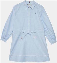 ΦΟΡΕΜΑ ΠΟΥΚΑΜΙΣΟ ITHACA STRIPE SHIRT DRESS KG0KG07699 ΜΠΛΕ REGULAR FIT TOMMY HILFIGER