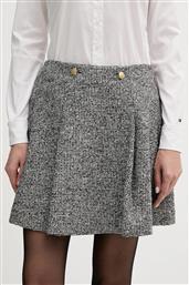 ΦΟΥΣΤΑ ΑΠΟ ΜΕΙΓΜΑ ΜΑΛΛΙΟΥ ΧΡΩΜΑ: ΓΚΡΙ, WW0WW48787 TOMMY HILFIGER