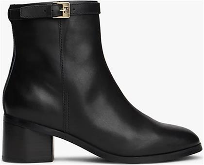 ΓΥΝΑΙΚΕΙΑ ΔΕΡΜΑΤΙΝΑ ΜΠΟΤΑΚΙΑ - FW0FW08859 ΜΑΥΡΟ TOMMY HILFIGER