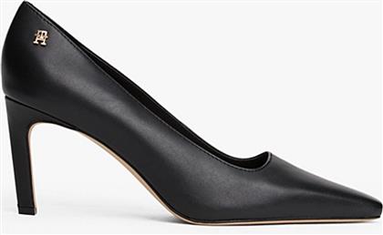 ΓΥΝΑΙΚΕΙΑ ΔΕΡΜΑΤΙΝΑ ΤΑΚΟΥΝΙΑ - FW0FW08993 ΜΑΥΡΟ TOMMY HILFIGER