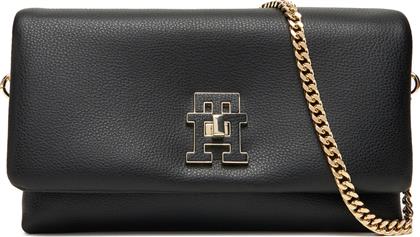 ΓΥΝΑΙΚΕΙΑ ΤΣΑΝΤΑ ΧΙΑΣΤΙ AW0AW17462-BDS ΜΑΥΡΗ TOMMY HILFIGER