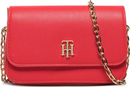 ΓΥΝΑΙΚΕΙΑ ΤΣΑΝΤΑ ΧΙΑΣΤΙ TIMELESS MINI CROSSOVER AW0AW11336 XLG ΚΟΚΚΙΝΟ TOMMY HILFIGER