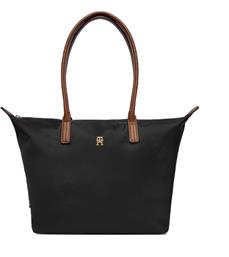 ΓΥΝΑΙΚΕΙΑ ΤΣΑΝΤΑ ΧΕΙΡΟΣ/ΩΜΟΥ AW0AW17711-BDS ΜΑΥΡΗ TOMMY HILFIGER