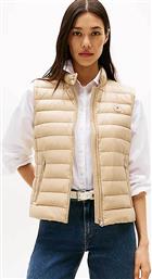 ΓΥΝΑΙΚΕΙΟ ΑΜΑΝΙΚΟ ΜΠΟΥΦΑΝ ΜΕ ΚΑΠΙΤΟΝΕ ΣΧΕΔΙΟ ΚΑΙ ΛΟΓΟΤΥΠΟ REGULAR FIT - WW0WW45499 ΜΠΕΖ TOMMY HILFIGER