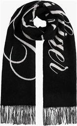 ΓΥΝΑΙΚΕΙΟ ΚΑΣΚΟΛ ΜΕ ΛΟΓΟΤΥΠΟ - AW0AW17786 ΜΑΥΡΟ TOMMY HILFIGER