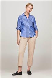 ΓΥΝΑΙΚΕΙΟ ΠΑΝΤΕΛΟΝΙ CHINOS SLIM FIT - WW0WW40504 ΜΠΕΖ TOMMY HILFIGER