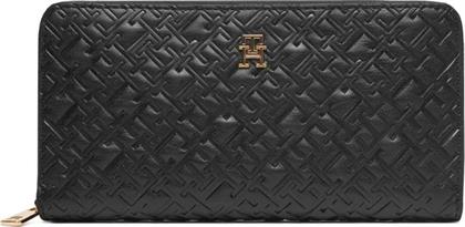 ΓΥΝΑΙΚΕΙΟ ΠΟΡΤΟΦΟΛΙ AW0AW17955-BDS ΜΑΥΡΟ TOMMY HILFIGER