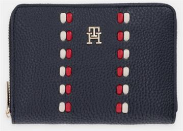 ΓΥΝΑΙΚΕΙΟ ΠΟΡΤΟΦΟΛΙ AW0AW18132-DW6 ΜΠΛΕ TOMMY HILFIGER