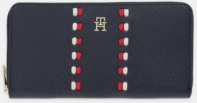 ΓΥΝΑΙΚΕΙΟ ΠΟΡΤΟΦΟΛΙ AW0AW18133-DW6 ΜΠΛΕ TOMMY HILFIGER