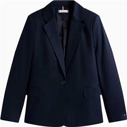 ΓΥΝΑΙΚΕΙΟ ΣΑΚΑΚΙ ΜΟΝΟΧΡΩΜΟ SLIM FIT - WW0WW47179 ΜΠΛΕ ΣΚΟΥΡΟ TOMMY HILFIGER