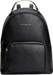 ΓΥΝΑΙΚΕΙΟ ΣΑΚΙΔΙΟ ΠΛΑΤΗΣ BACKPACK AW0AW17471-BDS ΜΑΥΡΟ TOMMY HILFIGER