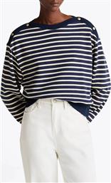 GOLD BTN BOAT-NK SWTSHRT TOMMY HILFIGER