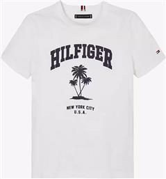 HILFIGER PALM PRINT TEE SS TOMMY HILFIGER