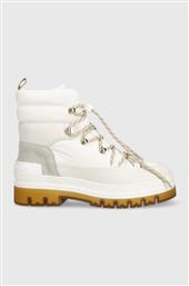 ΠΑΠΟΥΤΣΙΑ LACED OUTDOOR BOOT ΧΡΩΜΑ: ΑΣΠΡΟ TOMMY HILFIGER από το ANSWEAR