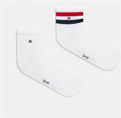 ΚΑΛΤΣΕΣ 2-PACK ΧΡΩΜΑ: ΑΣΠΡΟ, 701232937 TOMMY HILFIGER