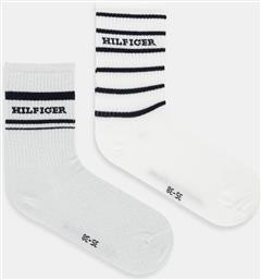 ΚΑΛΤΣΕΣ 2-PACK ΧΡΩΜΑ: ΑΣΠΡΟ, 701236457 TOMMY HILFIGER