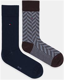 ΚΑΛΤΣΕΣ 2-PACK ΧΡΩΜΑ: ΚΑΦΕ, 701236309 TOMMY HILFIGER