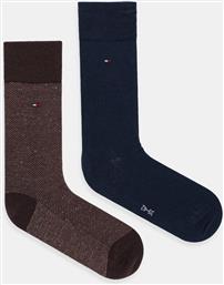 ΚΑΛΤΣΕΣ 2-PACK ΧΡΩΜΑ: ΚΑΦΕ, 701236313 TOMMY HILFIGER