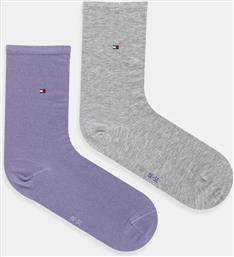 ΚΑΛΤΣΕΣ 2-PACK ΧΡΩΜΑ: ΜΑΥΡΟ, 371221 TOMMY HILFIGER