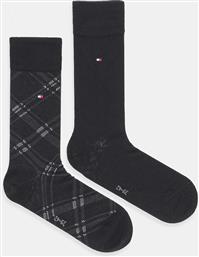 ΚΑΛΤΣΕΣ 2-PACK ΧΡΩΜΑ: ΜΑΥΡΟ, 701236310 TOMMY HILFIGER