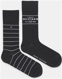 ΚΑΛΤΣΕΣ 2-PACK ΧΡΩΜΑ: ΜΑΥΡΟ, 701236634 TOMMY HILFIGER