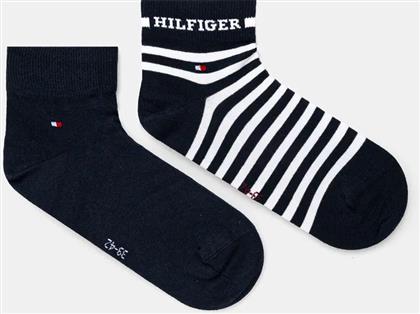 ΚΑΛΤΣΕΣ 2-PACK ΧΡΩΜΑ: ΝΑΥΤΙΚΟ ΜΠΛΕ, 701229851 TOMMY HILFIGER