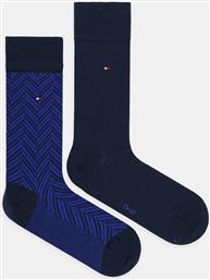 ΚΑΛΤΣΕΣ 2-PACK ΧΡΩΜΑ: ΝΑΥΤΙΚΟ ΜΠΛΕ, 701236309 TOMMY HILFIGER