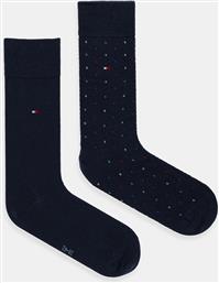 ΚΑΛΤΣΕΣ 2-PACK ΧΡΩΜΑ: ΝΑΥΤΙΚΟ ΜΠΛΕ, 701236311 TOMMY HILFIGER