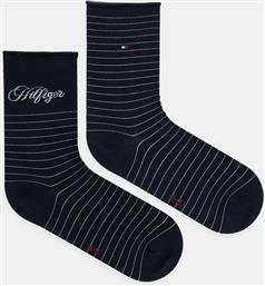 ΚΑΛΤΣΕΣ 2-PACK ΧΡΩΜΑ: ΝΑΥΤΙΚΟ ΜΠΛΕ, 701236455 TOMMY HILFIGER