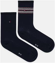 ΚΑΛΤΣΕΣ 2-PACK ΧΡΩΜΑ: ΝΑΥΤΙΚΟ ΜΠΛΕ, 701236458 TOMMY HILFIGER