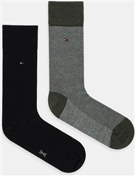 ΚΑΛΤΣΕΣ 2-PACK ΧΡΩΜΑ: ΠΡΑΣΙΝΟ, 701236313 TOMMY HILFIGER