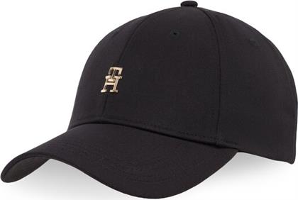 ΚΑΠΕΛΟ JOCKEY ELEVATED CHIC CAP AW0AW17128 ΜΑΥΡΟ TOMMY HILFIGER