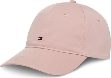 ΚΑΠΕΛΟ JOCKEY ESSENTIAL FLAG SOFT CAP AW0AW17131 ΡΟΖ TOMMY HILFIGER