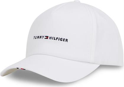 ΚΑΠΕΛΟ JOCKEY TH FOUNDATION SOFT 6 PANEL CAP AM0AM13162 ΛΕΥΚΟ TOMMY HILFIGER