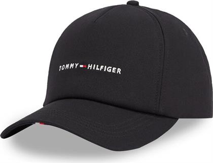 ΚΑΠΕΛΟ JOCKEY TH FOUNDATION SOFT 6 PANEL CAP AM0AM13162 ΜΑΥΡΟ TOMMY HILFIGER