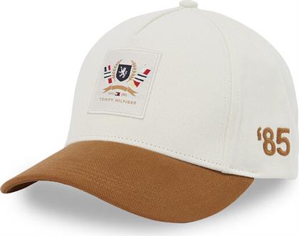 ΚΑΠΕΛΟ JOCKEY TH SEASONAL PREPPY LOGO CAP AM0AM13161 ΕΚΡΟΥ TOMMY HILFIGER