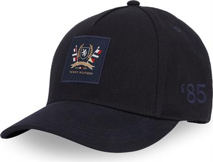 ΚΑΠΕΛΟ JOCKEY TH SEASONAL PREPPY LOGO CAP AM0AM13161 ΣΚΟΥΡΟ ΜΠΛΕ TOMMY HILFIGER