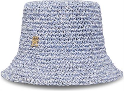 ΚΑΠΕΛΟ PREMIUM BEACH BUCKET AW0AW17136 ΜΠΛΕ TOMMY HILFIGER