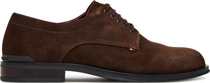 ΚΛΕΙΣΤΑ ΠΑΠΟΥΤΣΙΑ CORPORATE DERBY FM0FM05582 ΚΑΦΕ TOMMY HILFIGER