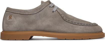 ΚΛΕΙΣΤΑ ΠΑΠΟΥΤΣΙΑ LIGHTWEIGHT SUEDE APRON TOE FW0FW09262 ΓΚΡΙ TOMMY HILFIGER