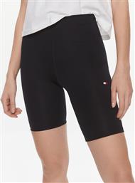 ΚΟΛΑΝ ΠΟΔΗΛΑΣΙΑΣ ESSENTIALS HW FLAG FITTED SHORT WW0WW41112 ΣΚΟΥΡΟ ΜΠΛΕ SKINNY FIT TOMMY HILFIGER