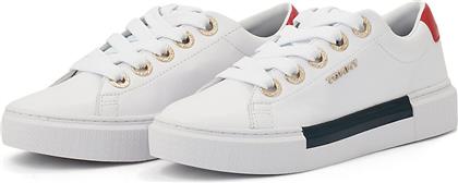 LEATHER ELEVATED TOMMY SNEAKER FW0FW04600 - 00287 TOMMY HILFIGER από το MYSHOE