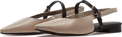 LEATHER SLING BACK BALLERINA FW0FW07772 - THAES TOMMY HILFIGER