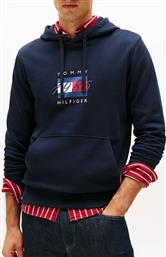 LINEAR FLAG GRAPHIC HOODIE TOMMY HILFIGER